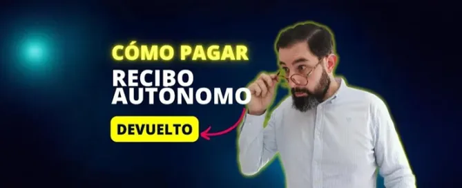 Autónomos: Pagar recibos de devueltos